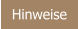 Hinweise